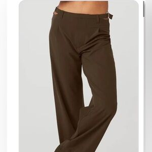 Brand new Alo showdown trousers cut out waist